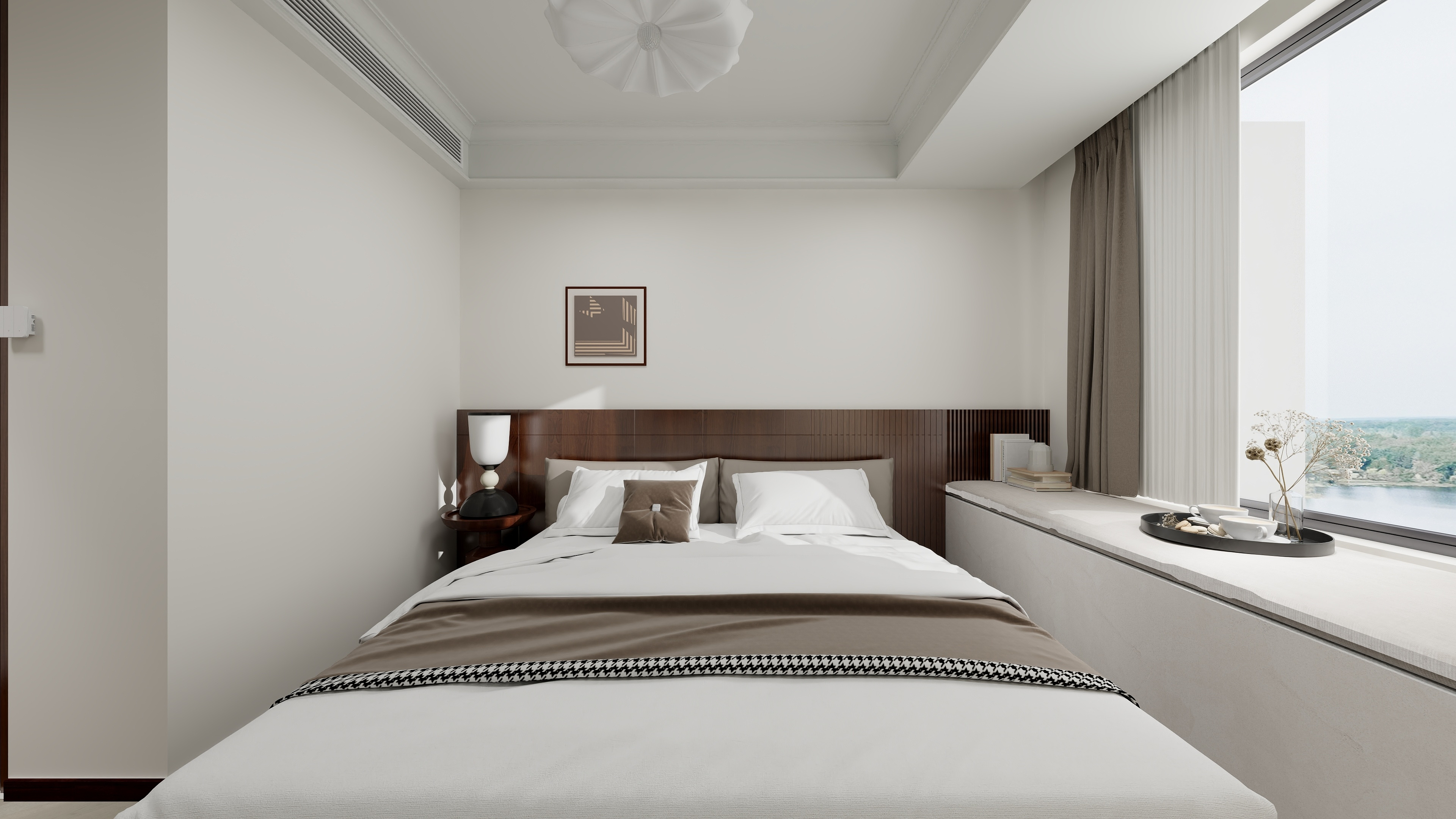 淮安大舍设计-130㎡4室中古风装修效果图