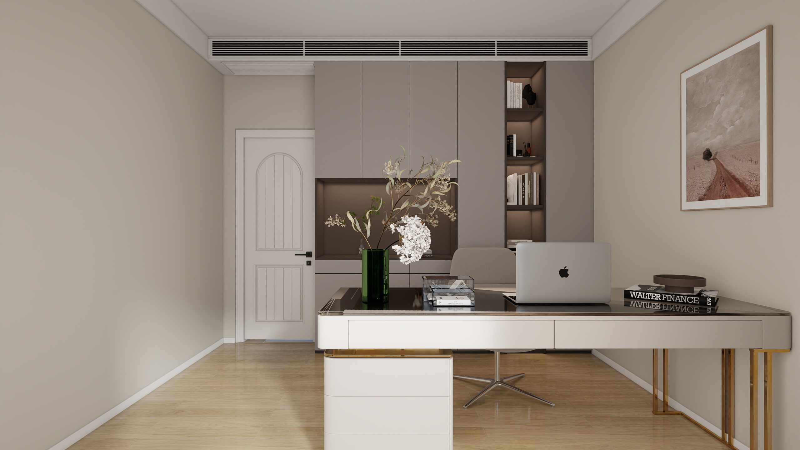 陆地蝉-龙城府邸120㎡3室装修效果图