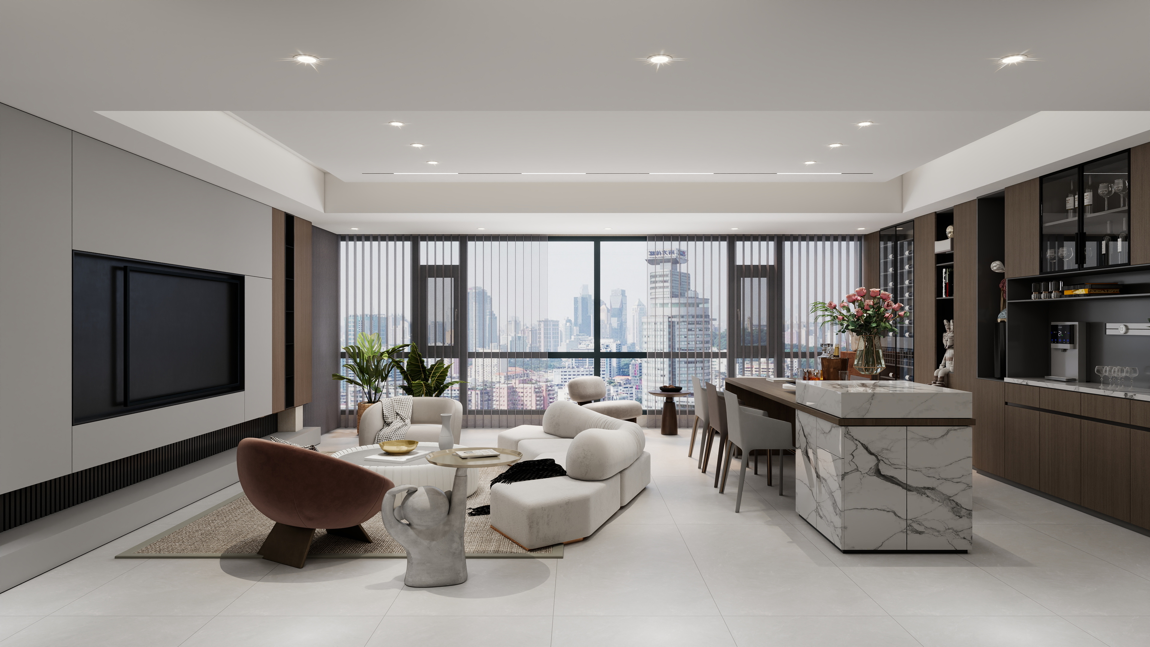 设计师曾二哥-山南市锦垄御江府-装修设计方案