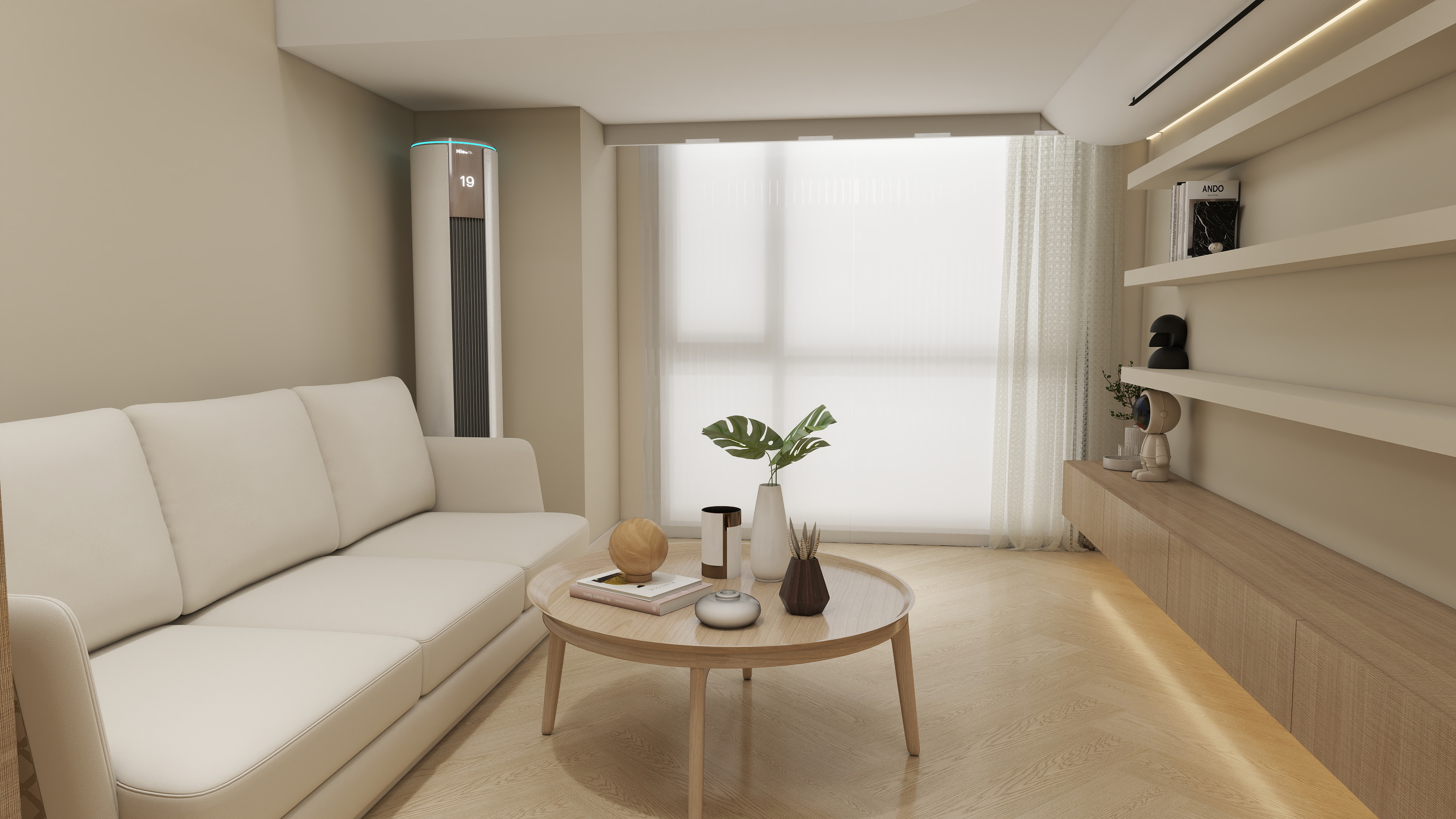 enyi设计工作室-华润东源时光绘 38平米-装修设计方案