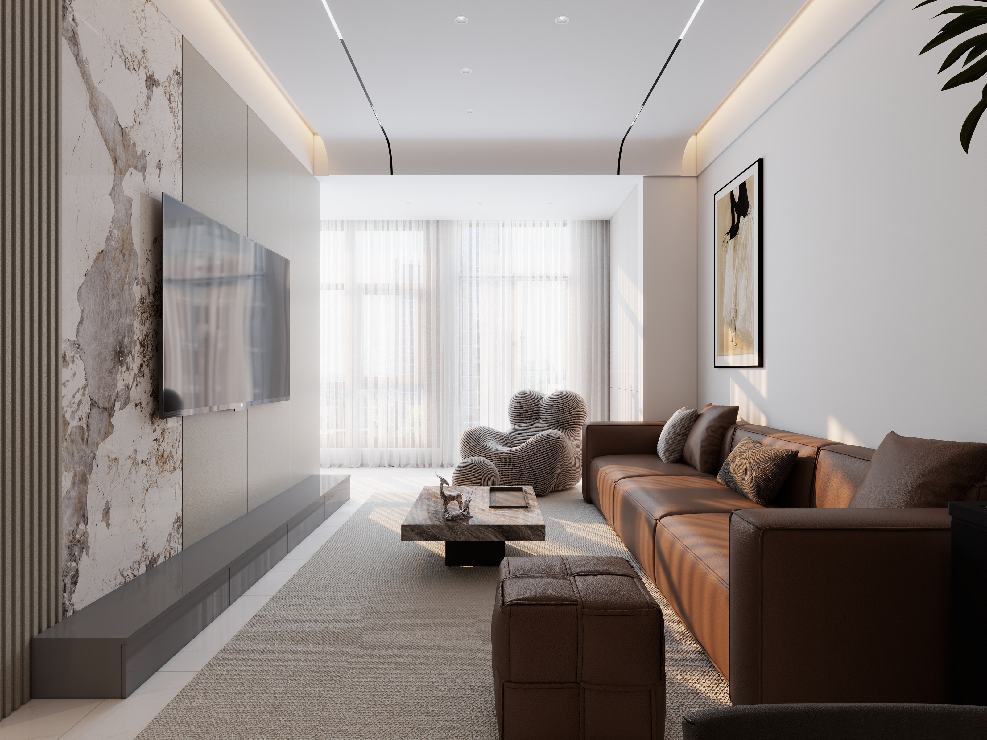 向波123-华浩新天地135-装修设计方案