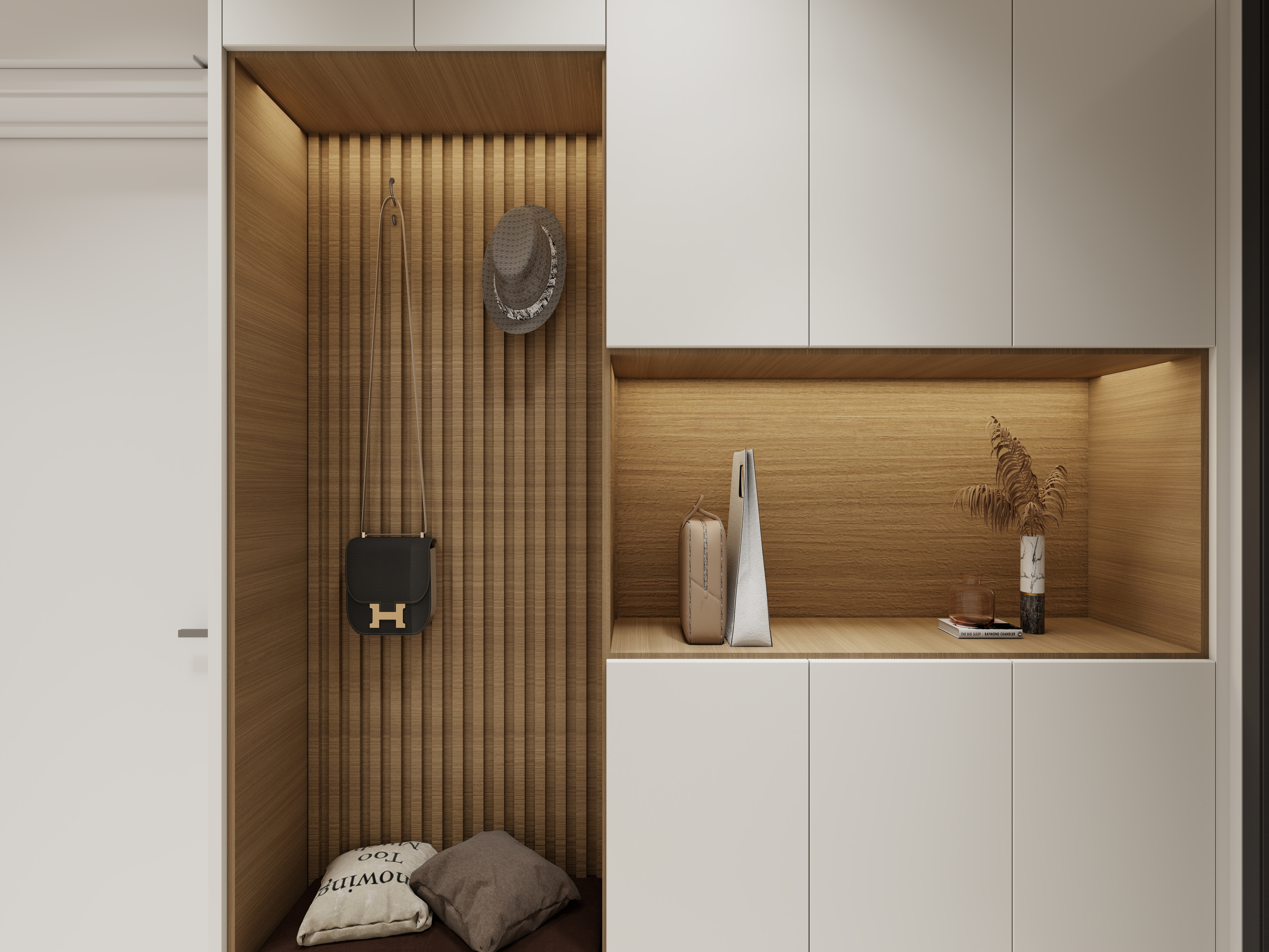 艺雅丽-60平米现代简约小户型装修效果图