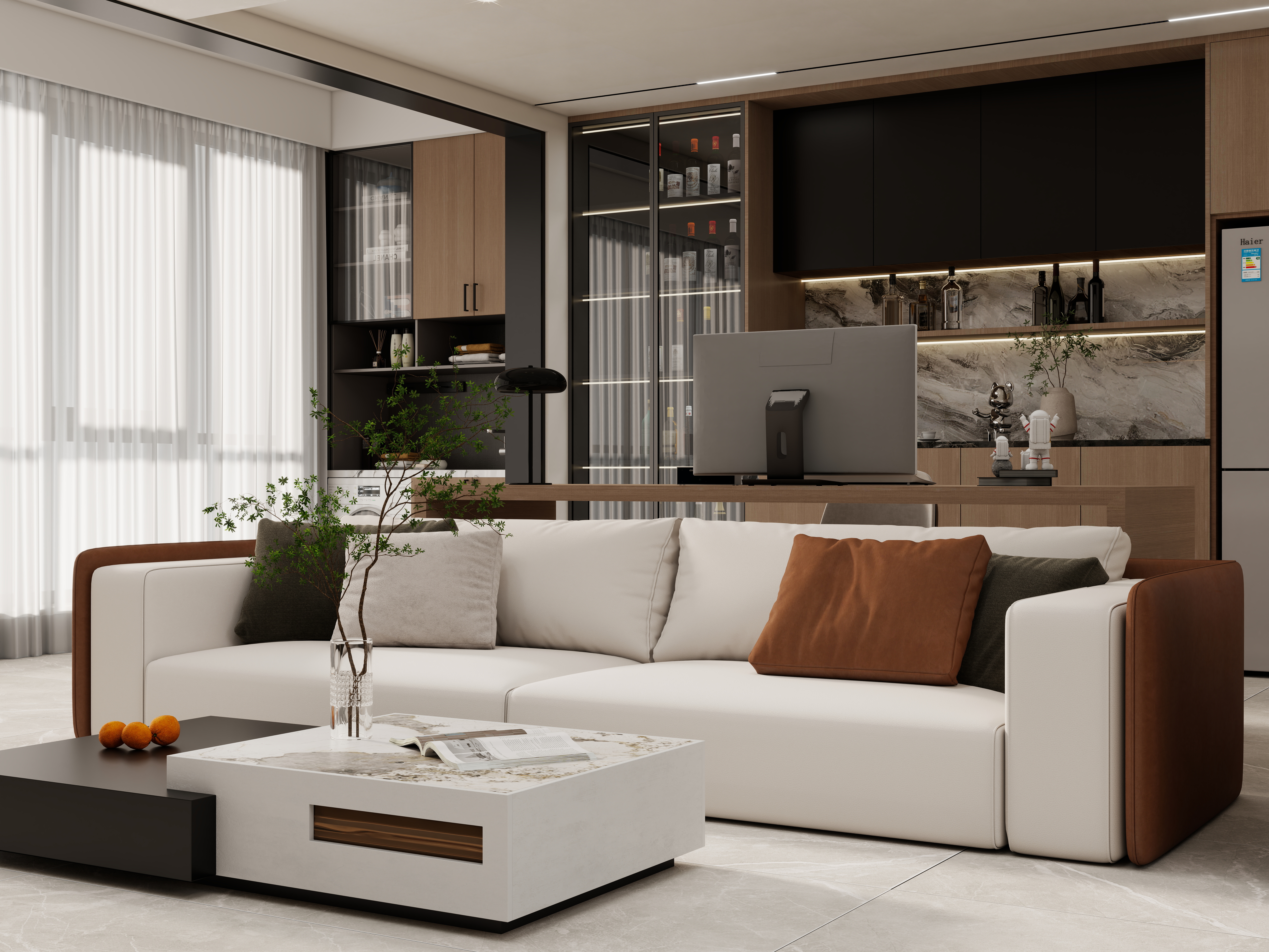 壹诺设计工作室-意式极简-装修设计方案