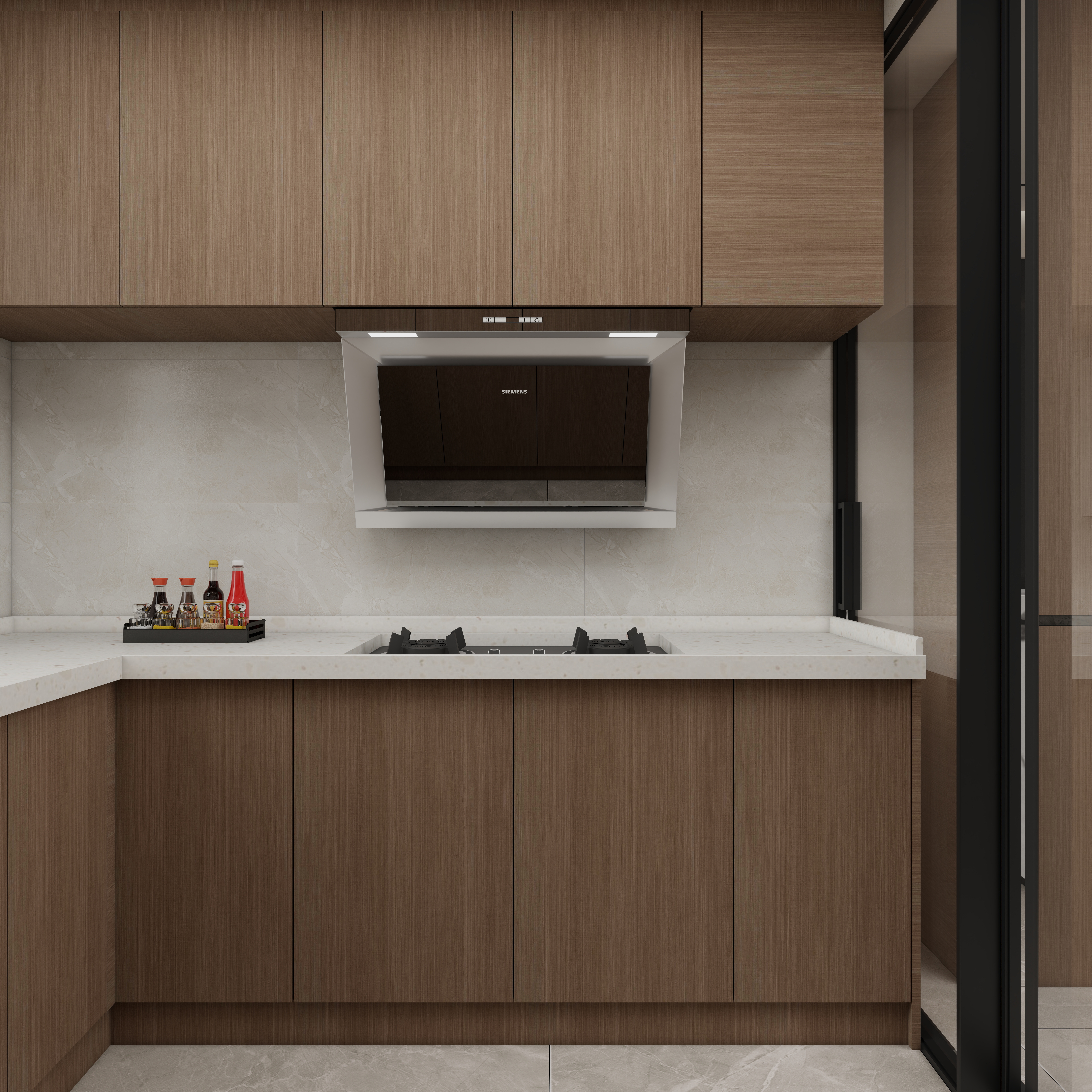 壹诺设计工作室-意式极简装修效果图