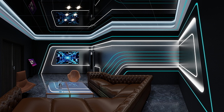 七忆muyL-沈总KTV室-装修设计方案