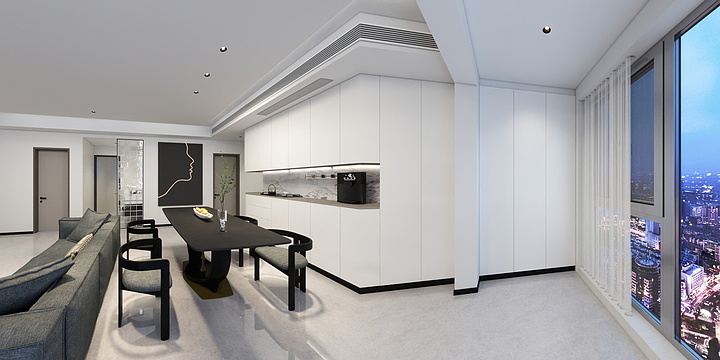 明睿装饰设计工作室-中国南山南山府-装修设计方案