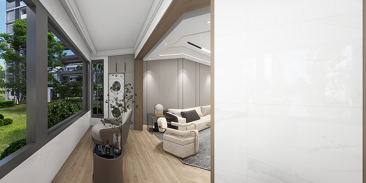 jorry欢欣设计乔瑞-孔雀城-装修设计方案