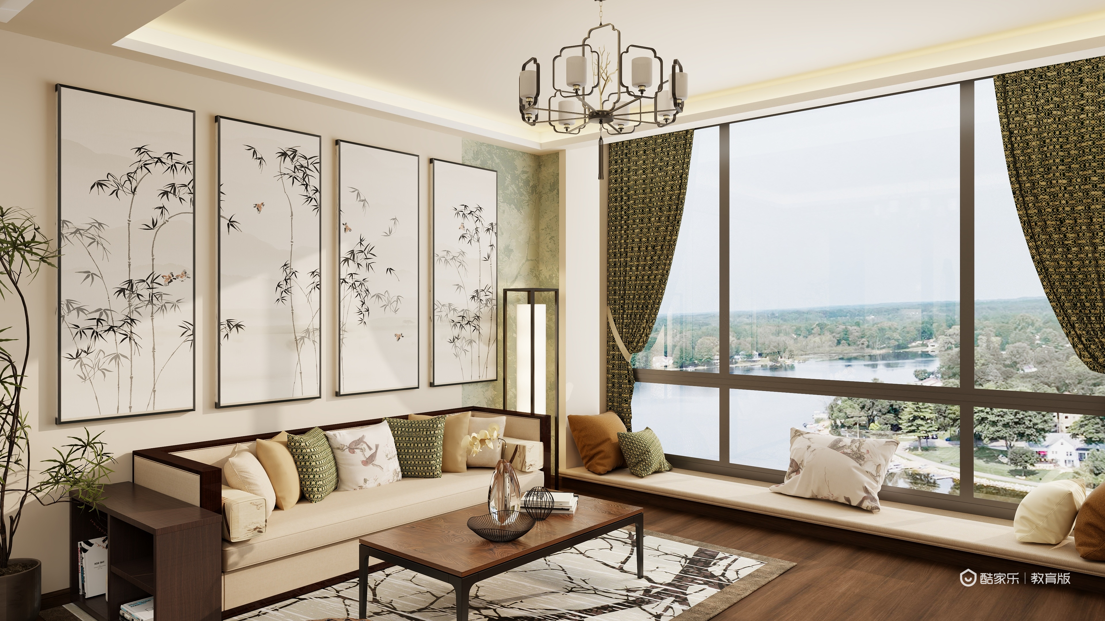 舟66-中式公寓-装修设计方案