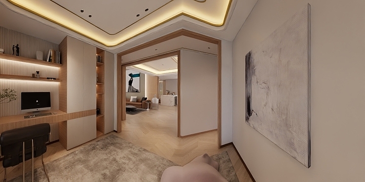 别再吵醒我-万山华府288㎡1室-装修设计方案