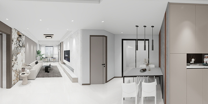 装修设计史冰-鑫丰云筑效果图-装修设计方案