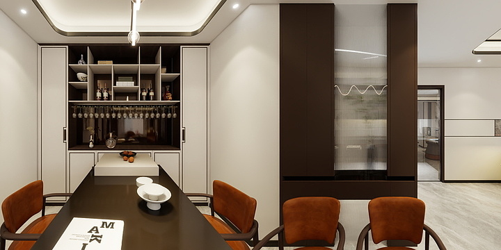 牧落设计-塔坡140新中式2-装修设计方案