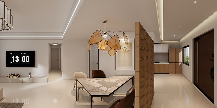 阿贺设计笔记-三堂路-装修设计方案