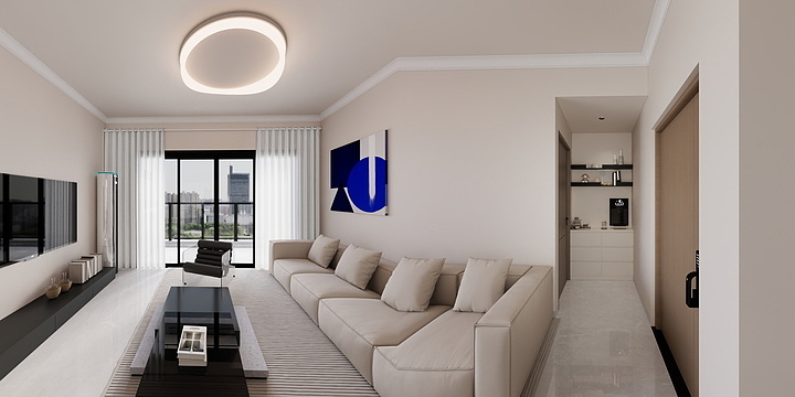 PREA|VISION-华庭瑞府114平-装修设计方案