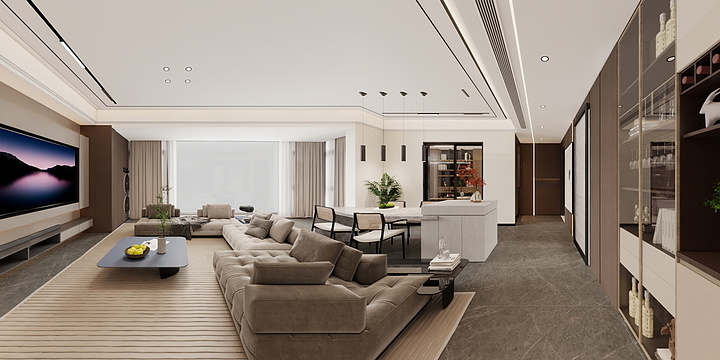 张君山-弘阳天宸一品2栋11-2设计案例-副本-装修设计方案