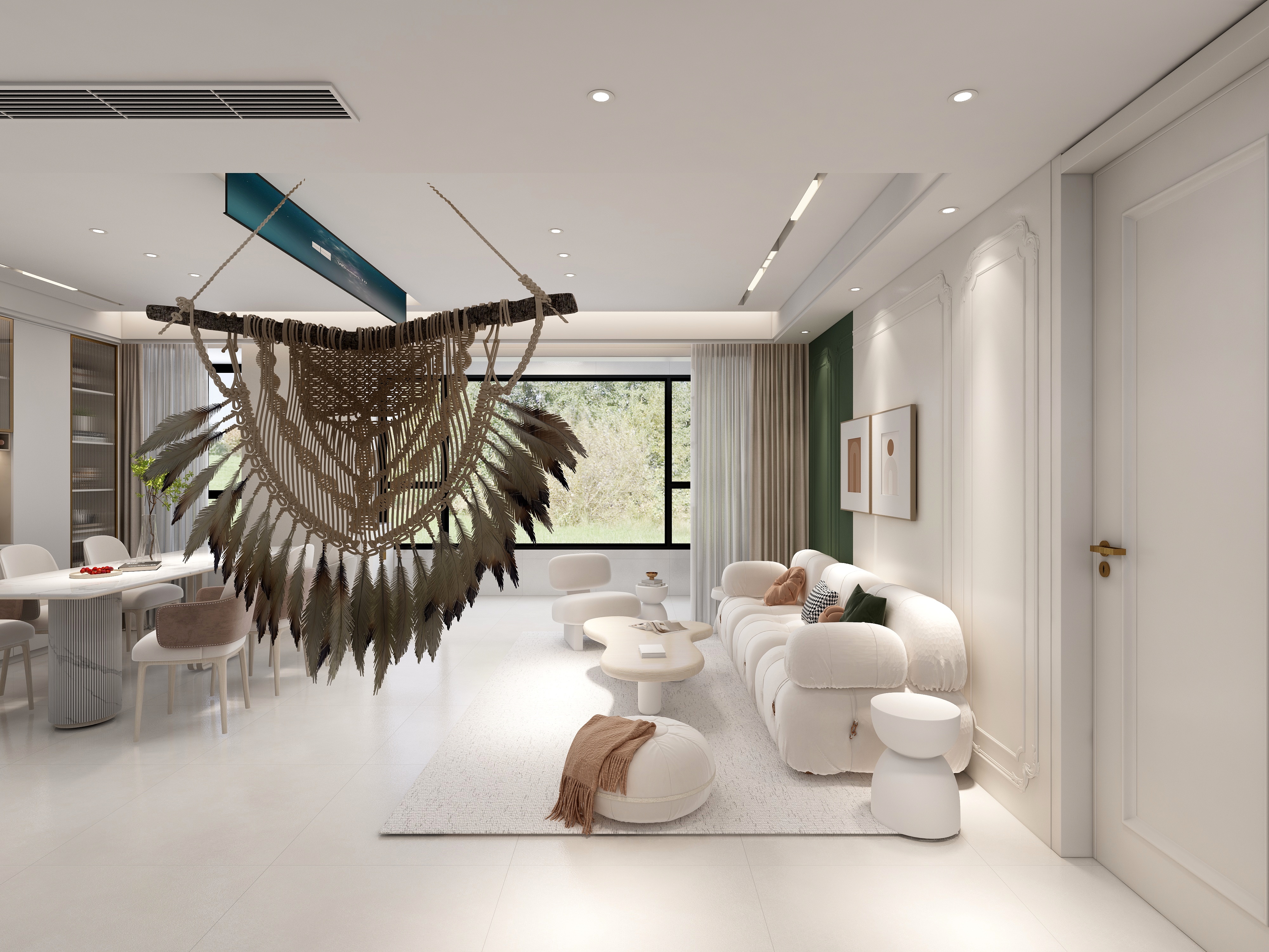 厚良空间设计-大华锦绣四季-120平方案装修效果图