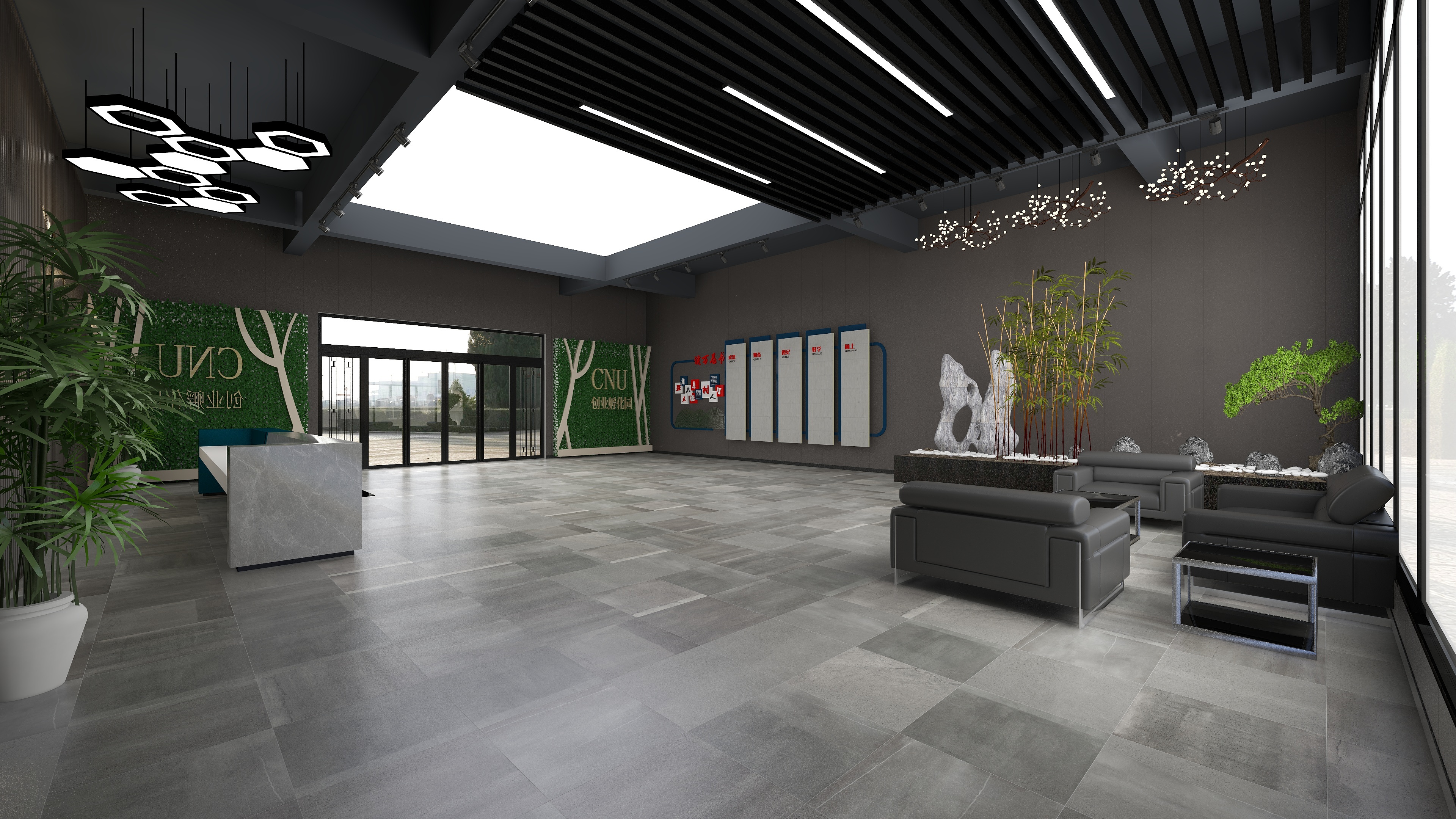 王设计3078-产业园-装修设计方案