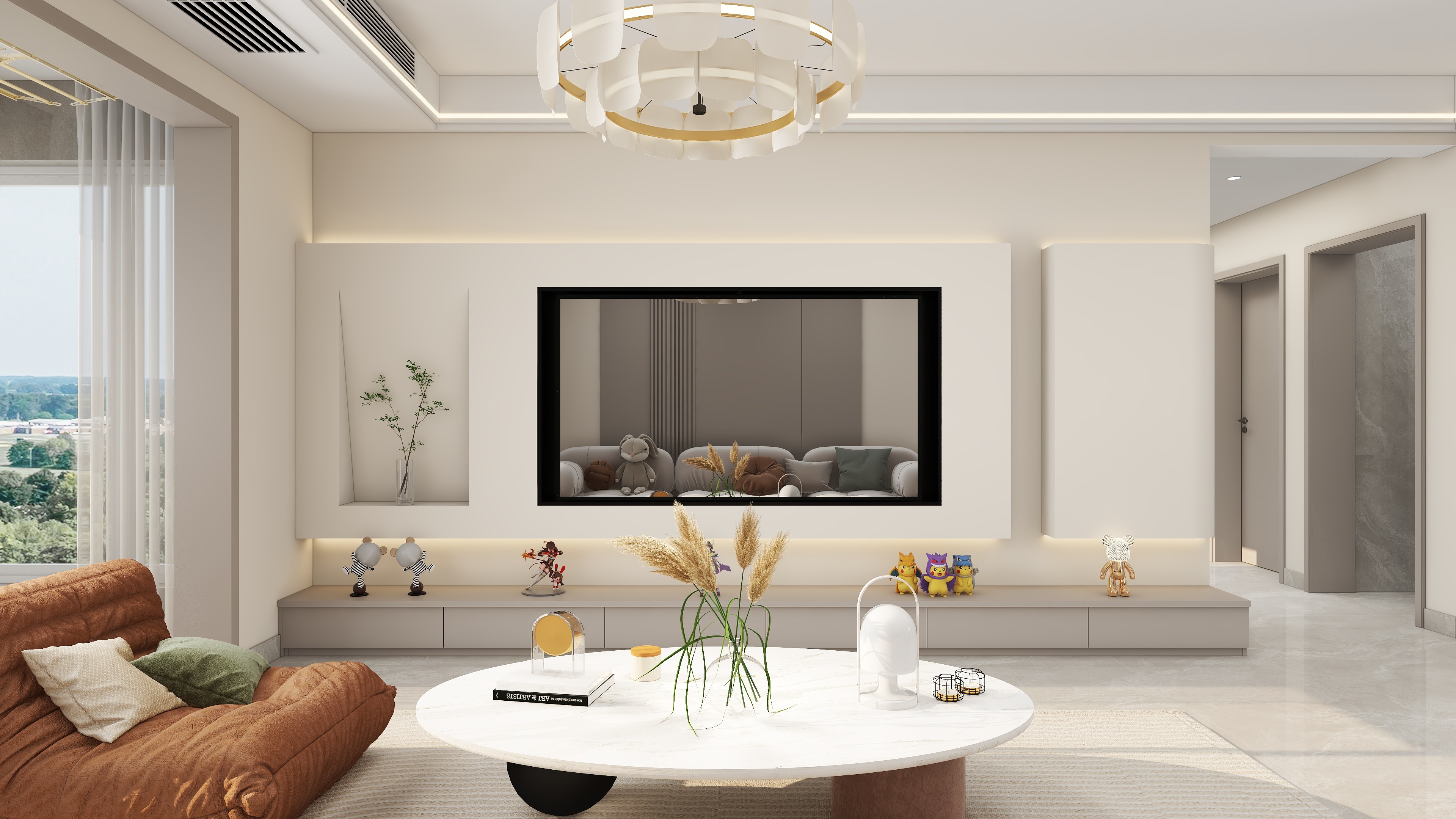 三沐乙-奶油简洁风-装修设计方案