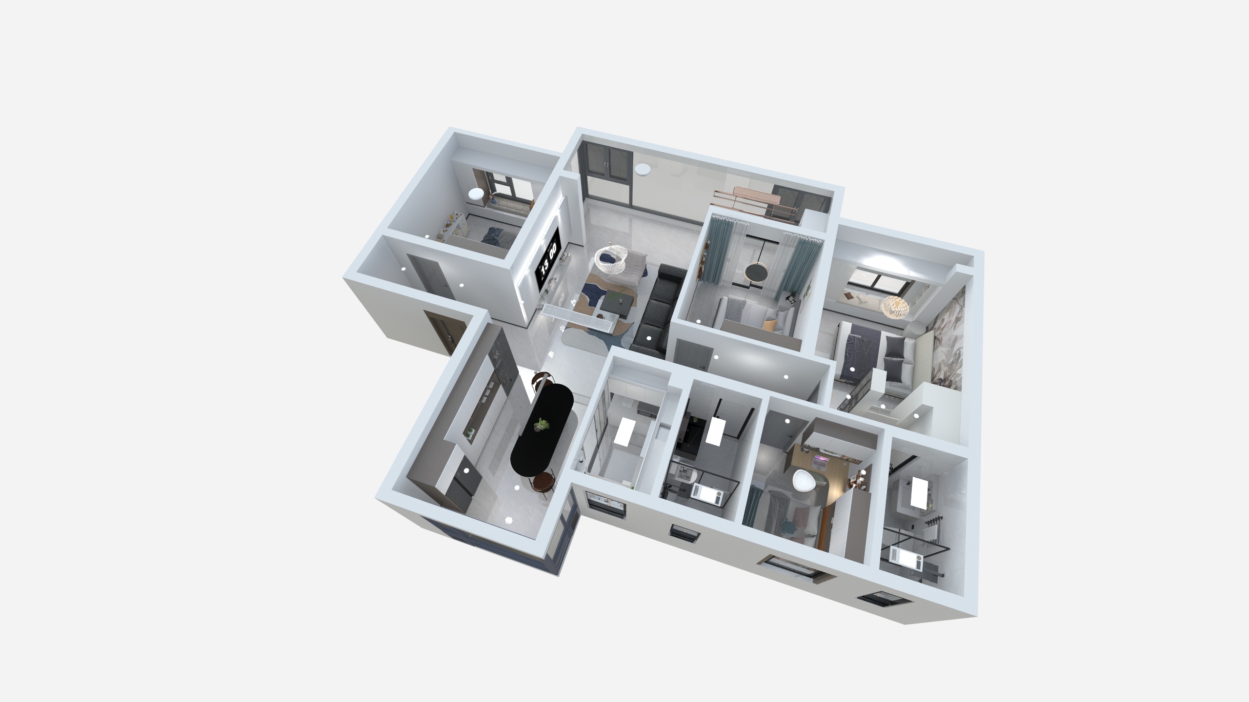 刘秋男-碧桂园都会星辰25-205（改）-装修设计方案