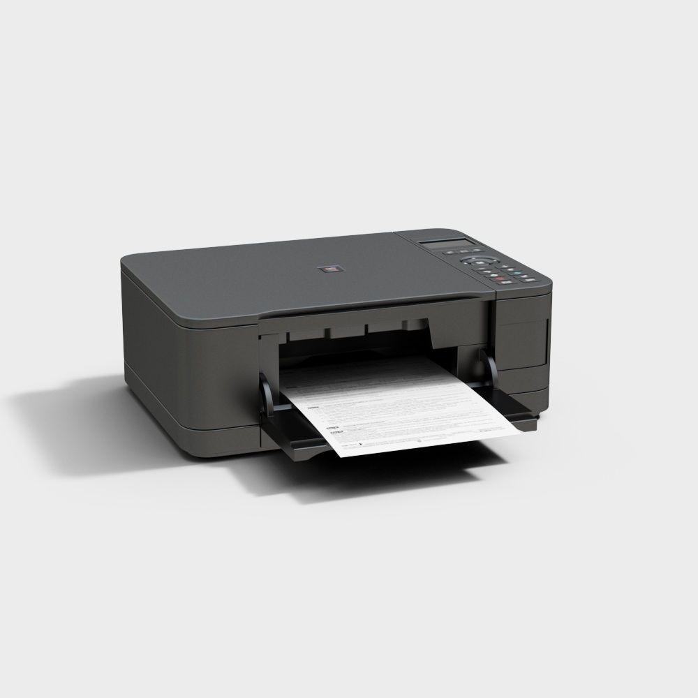 道具-打印机3D模型