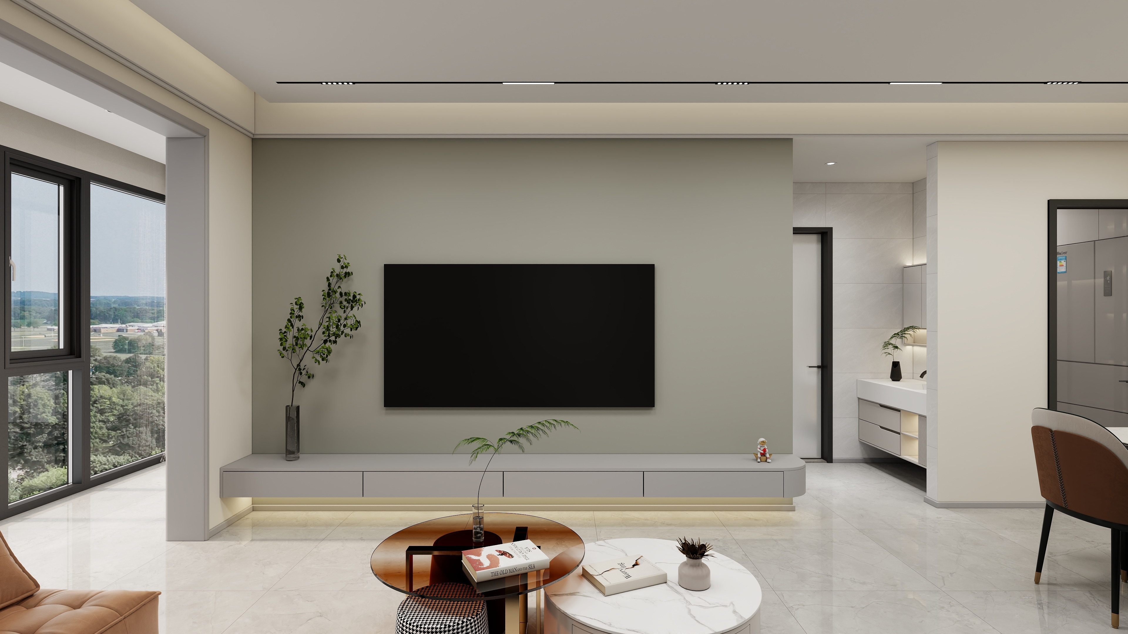 LS设计-刘闪-小区房96㎡1室-装修设计方案