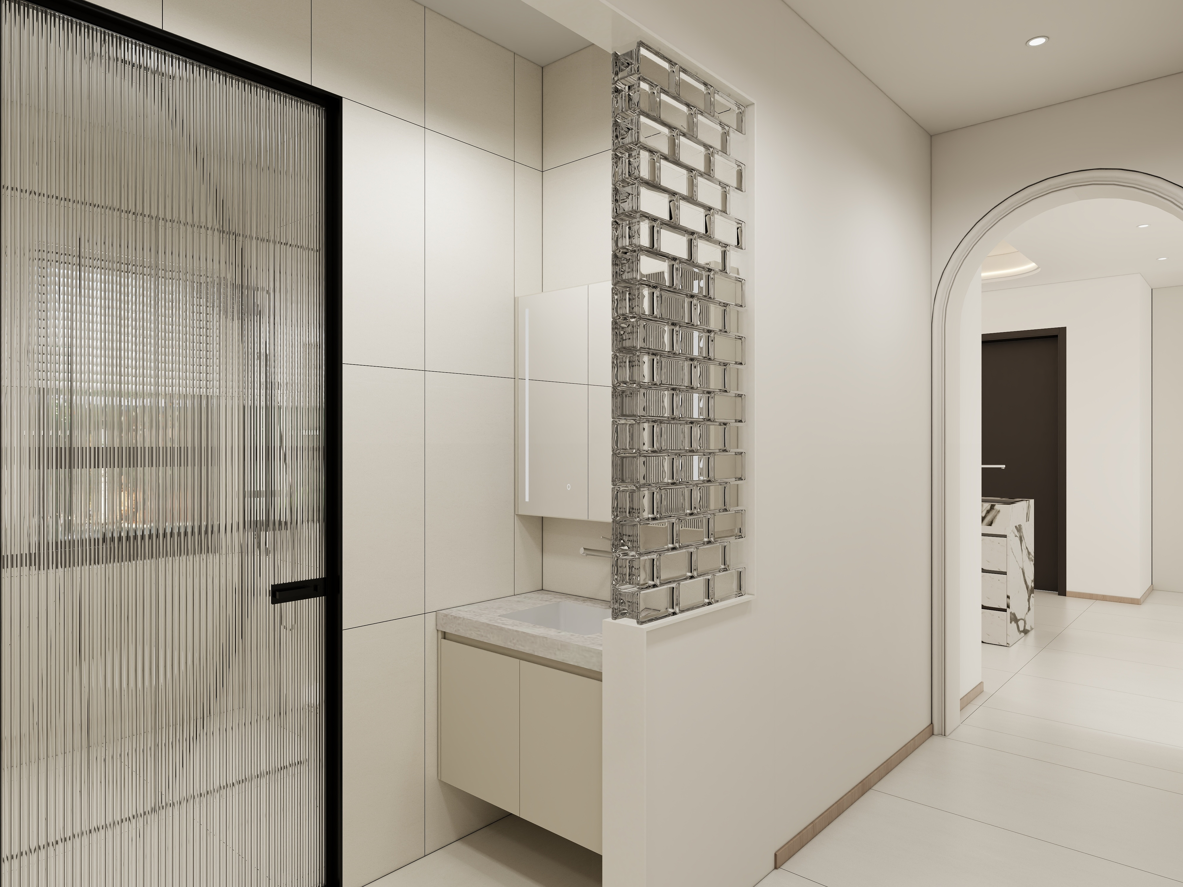 设计BAIGE-168㎡4室装修效果图