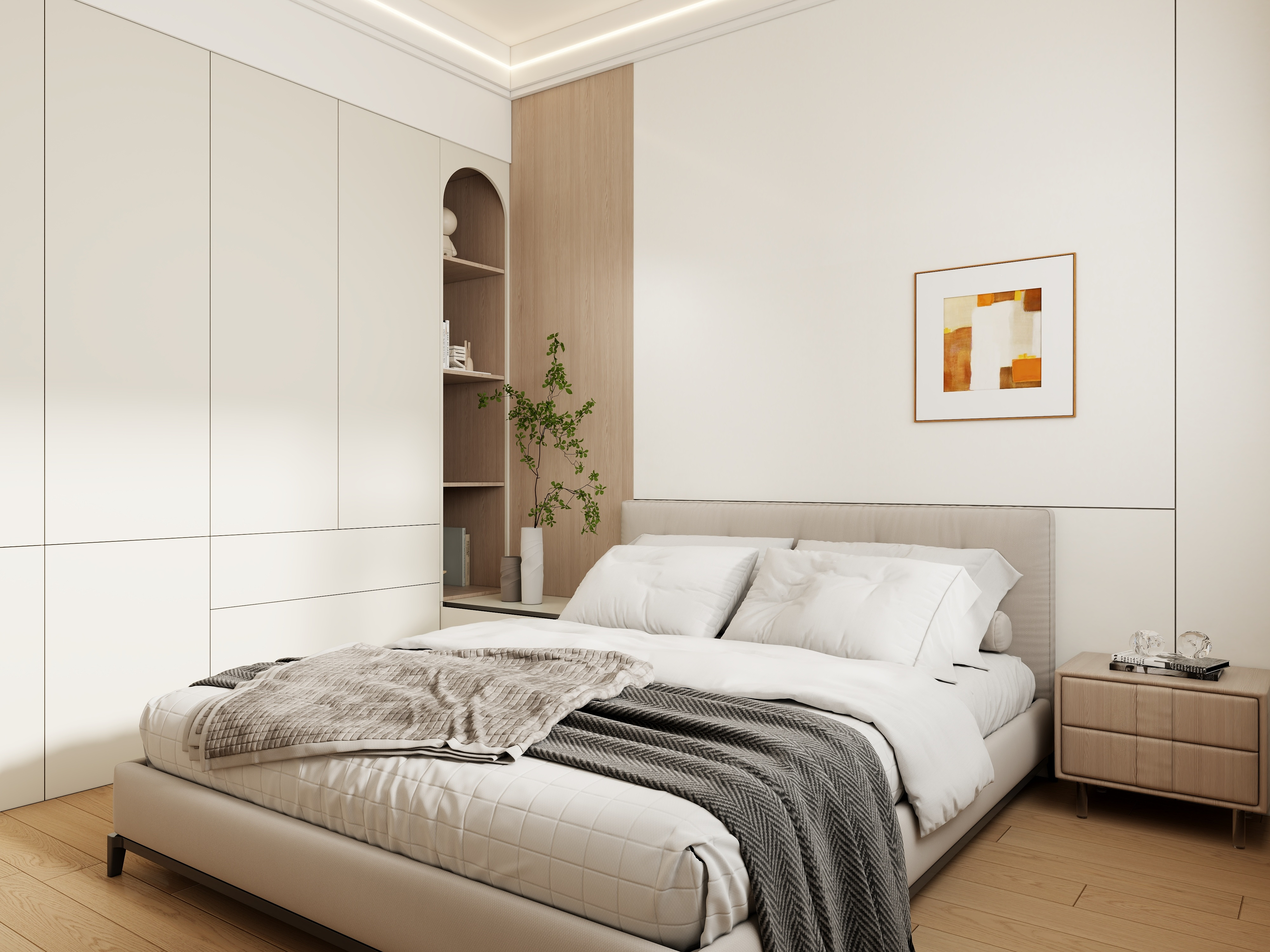 设计BAIGE-168㎡4室-装修设计方案