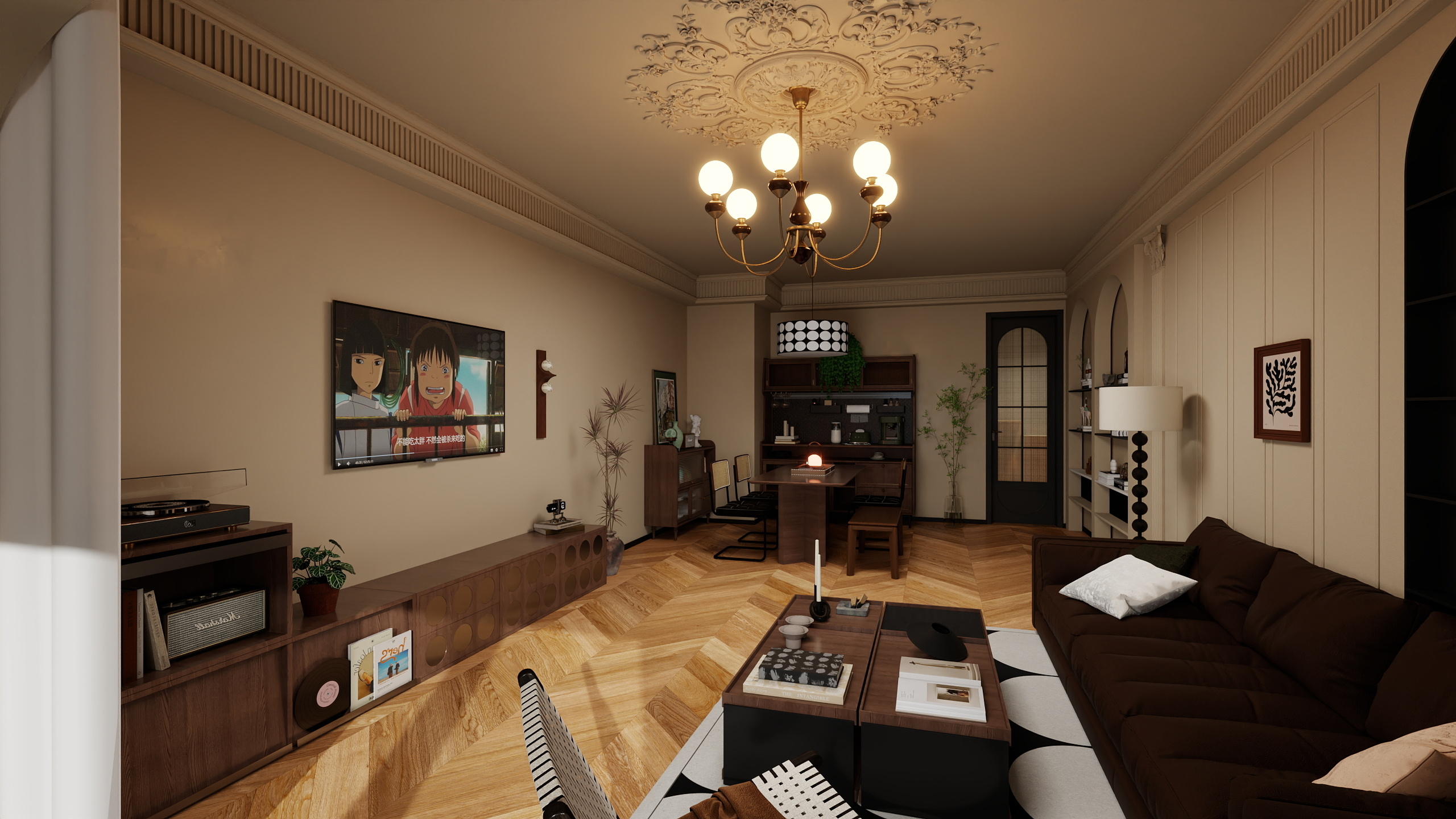 張evHw-中古风-装修设计方案