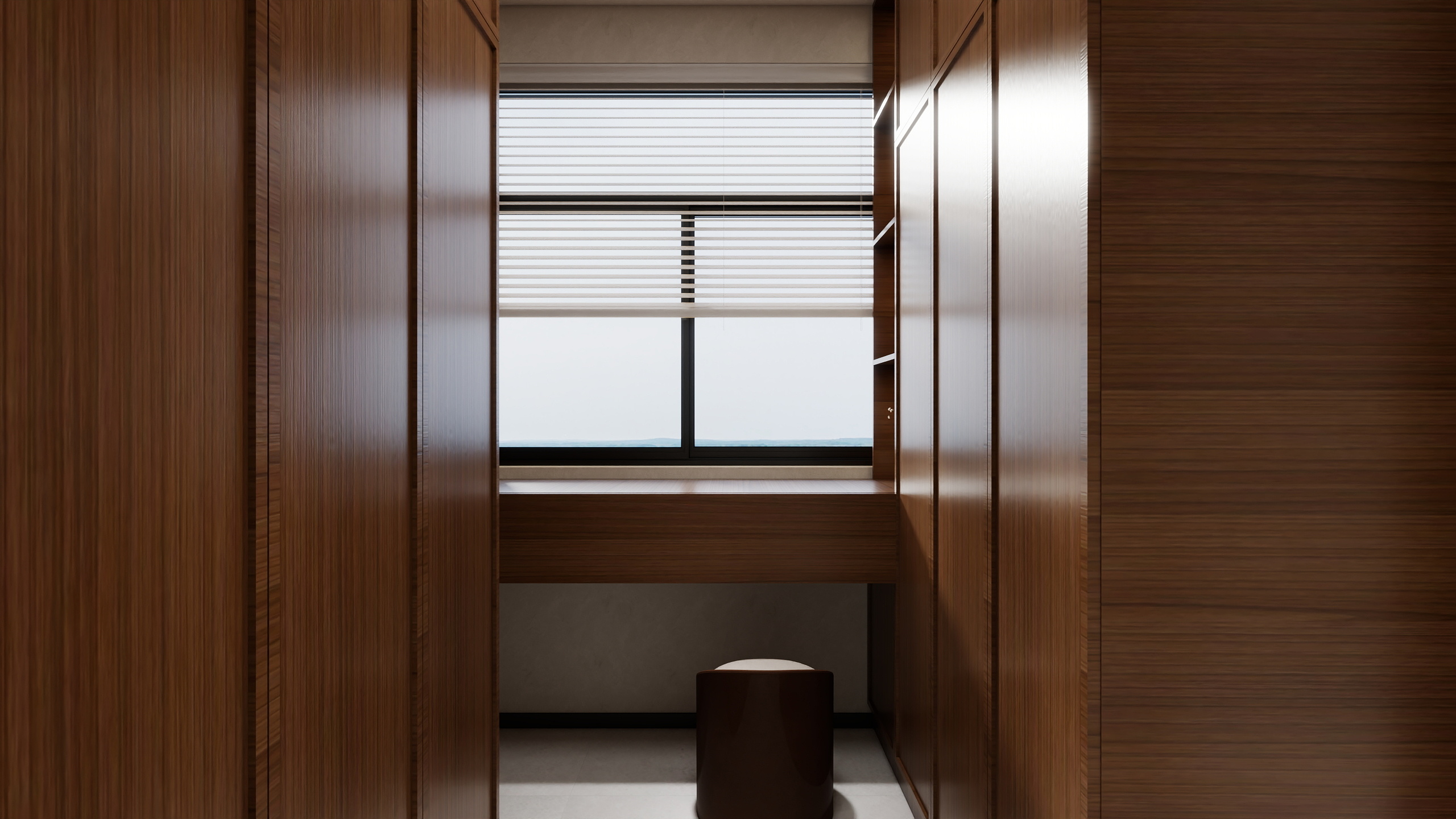 唐锐-侘寂风-冰心四射装修效果图