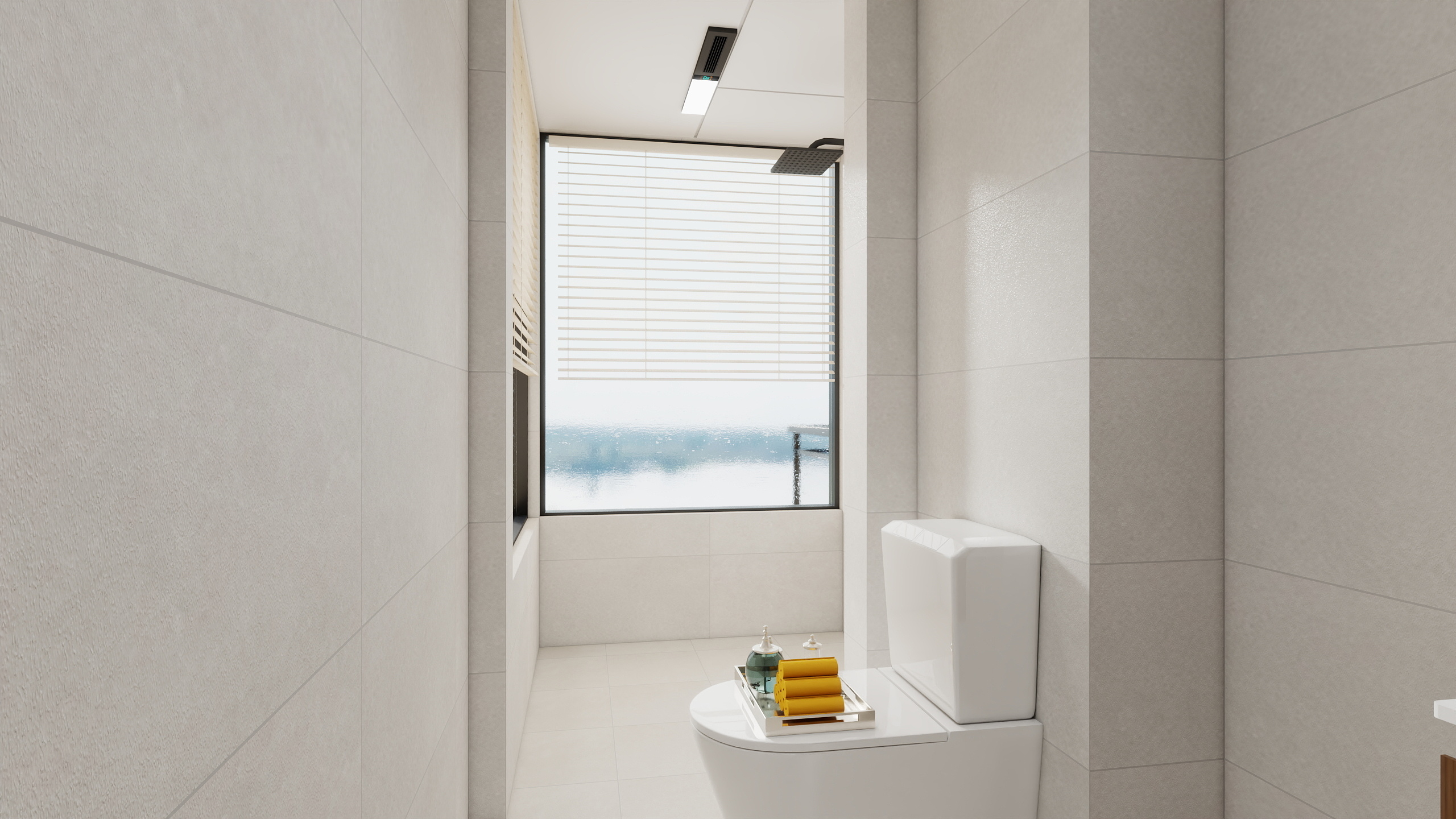 唐锐-侘寂风-冰心四射装修效果图