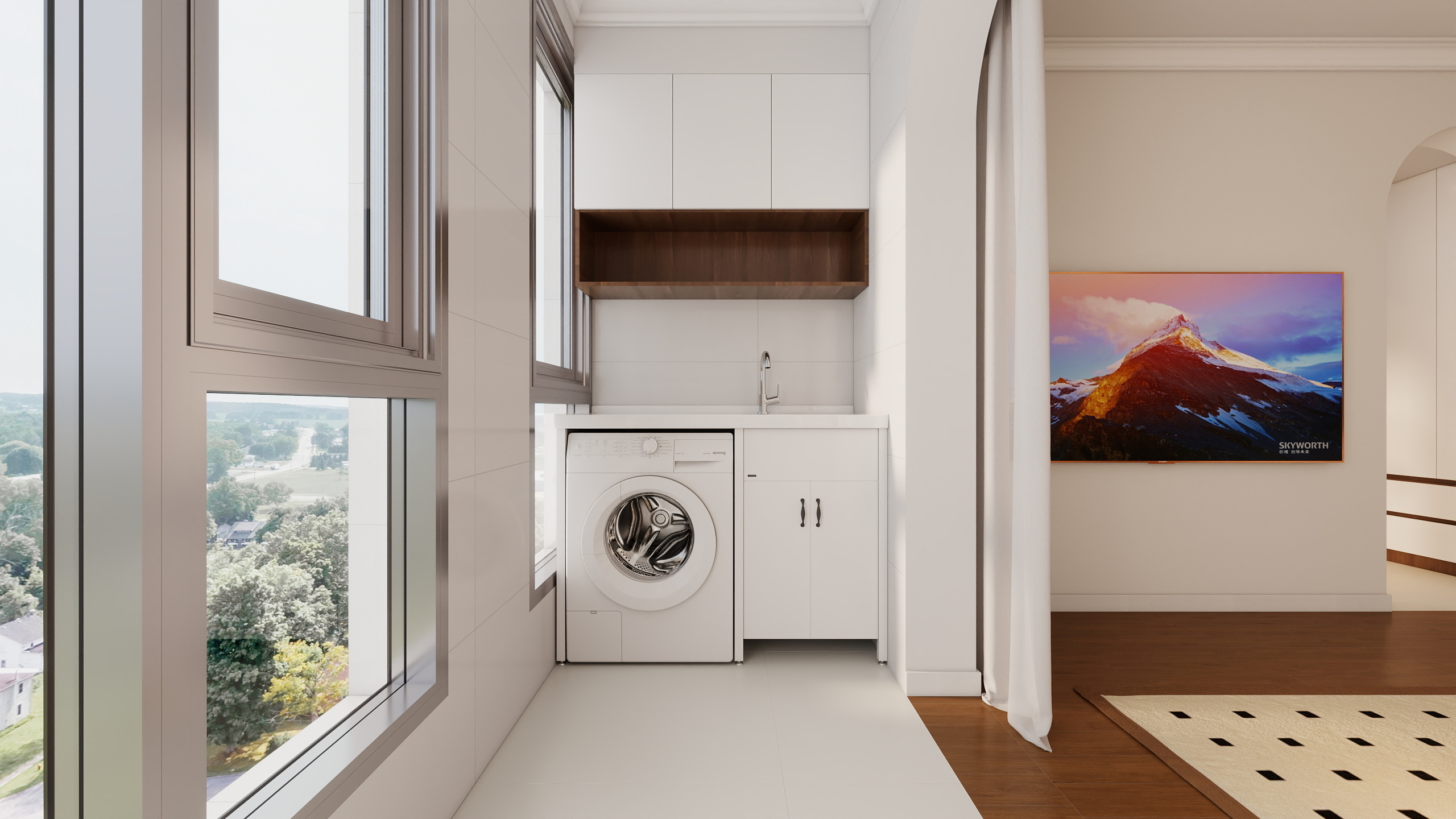 姚本峰-山南印象119现代奶油风-03-装修设计方案