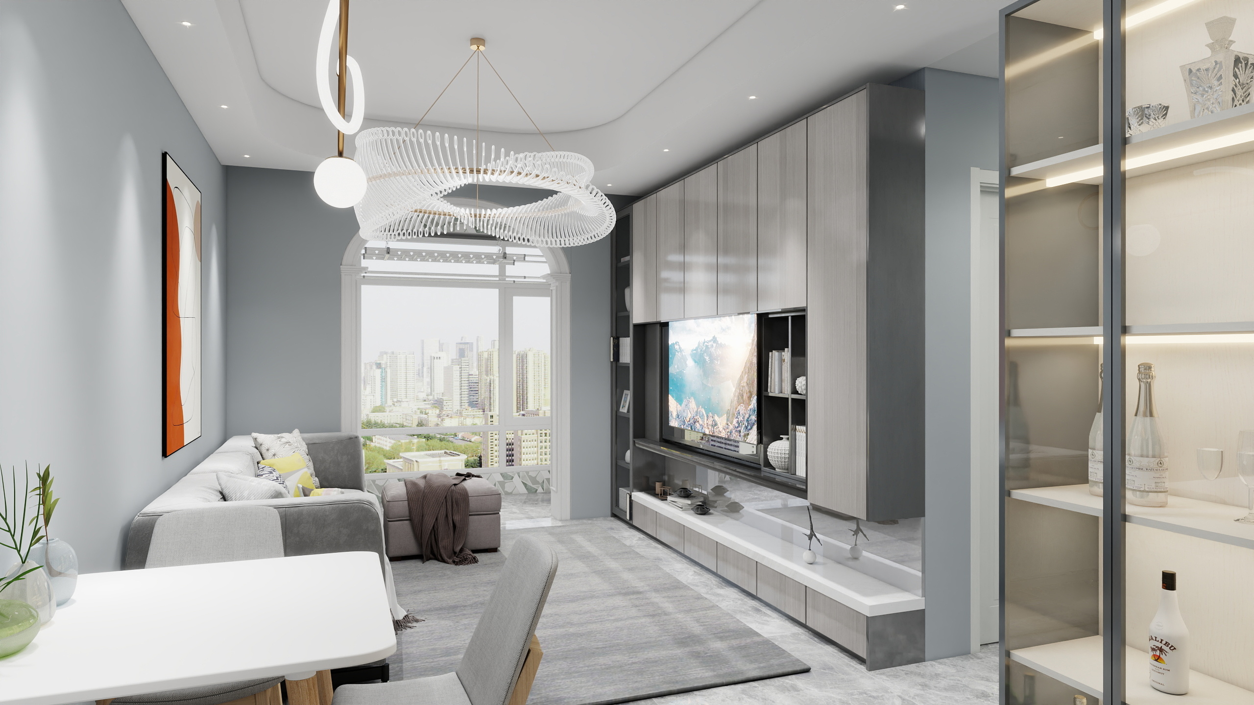 186****4581ruhQ-长江悦51㎡1室-装修设计方案