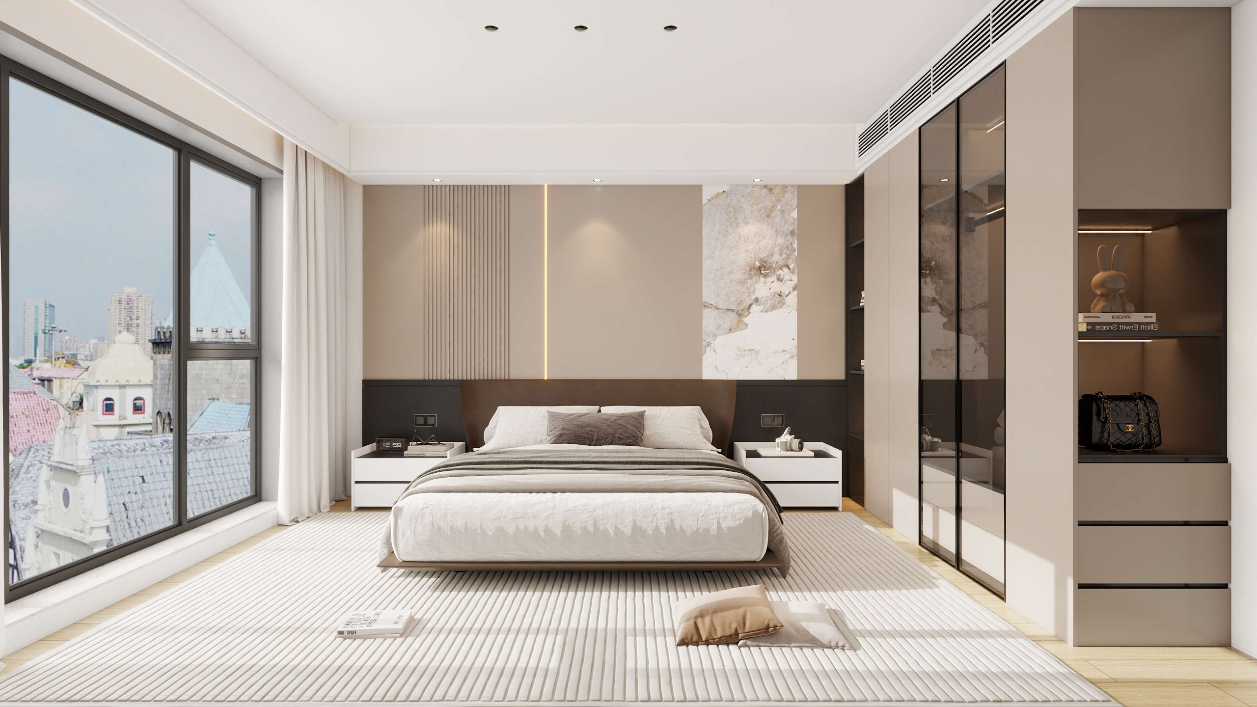 Lind.-D119意式风卧室-装修设计方案