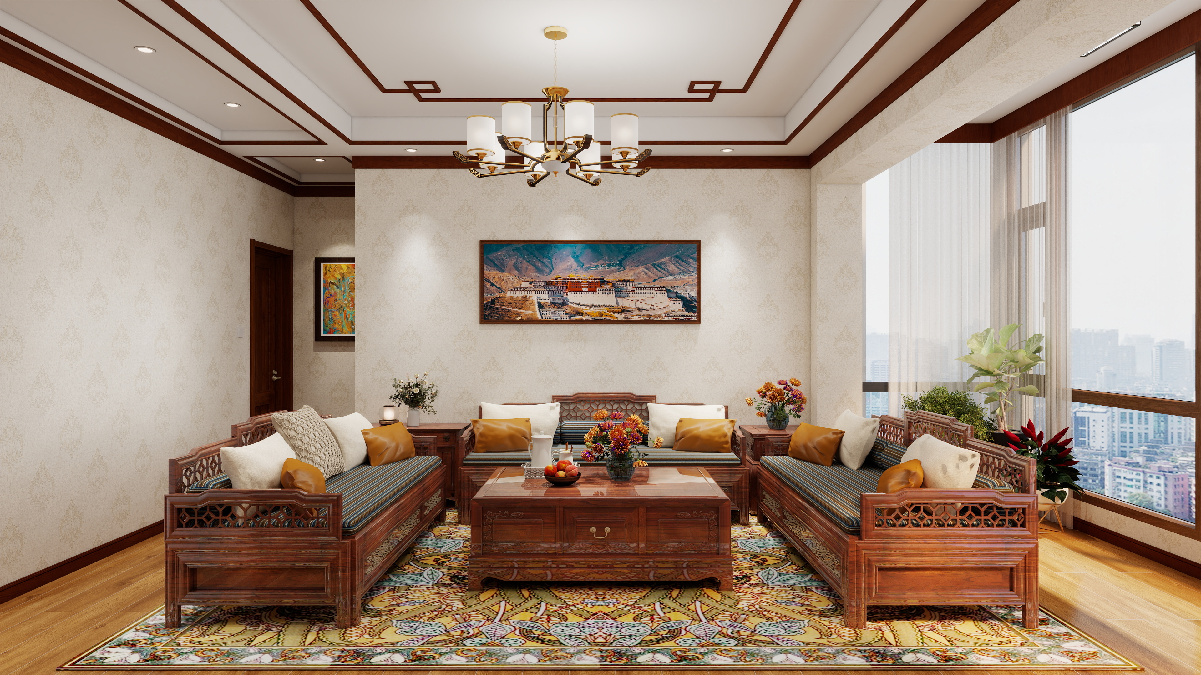 设计师曾二哥-97㎡3室-装修设计方案