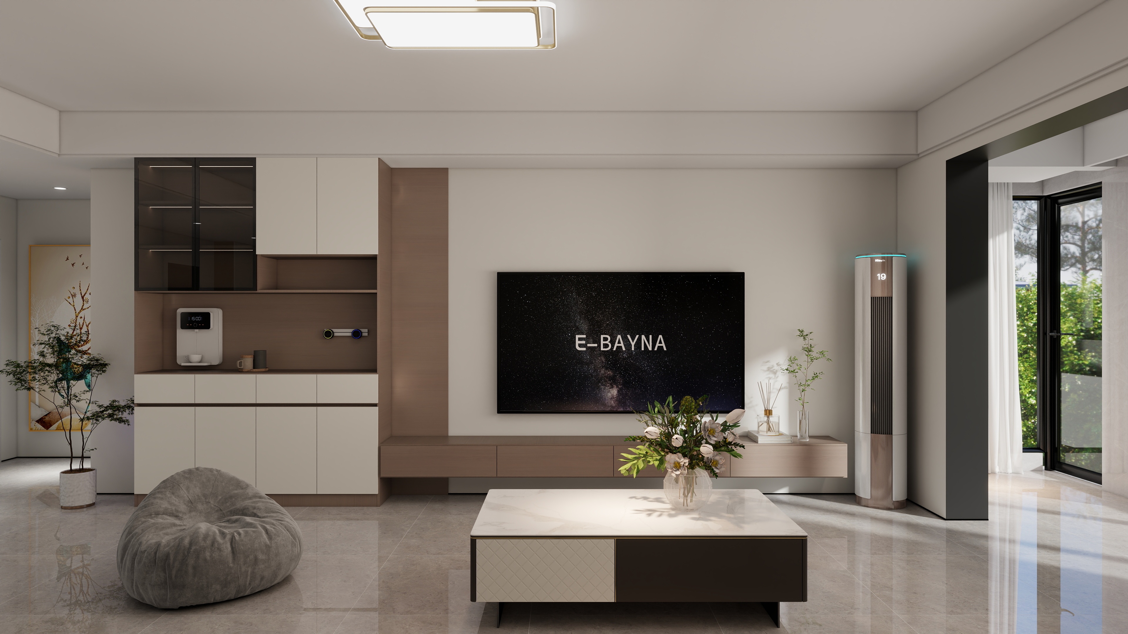 小胡设计-红旗安置房121㎡3室-装修设计方案