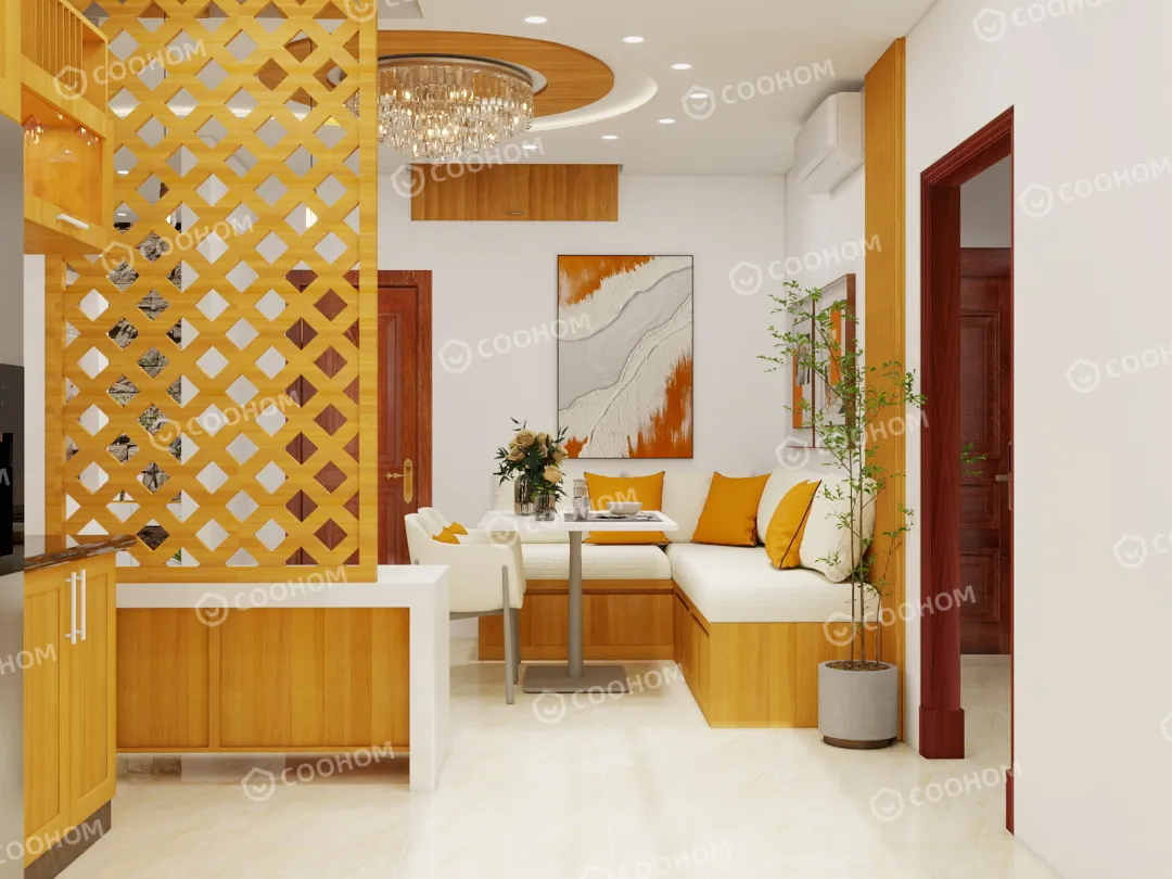 Mohammad Ghanim的装修设计方案:House with living room and kitchen