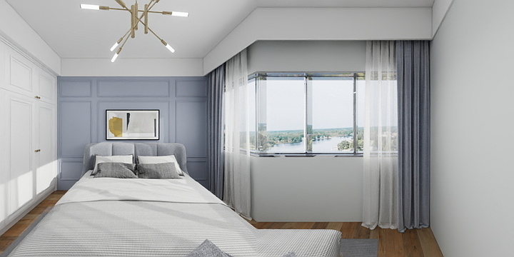 金诺装饰Ynmz-中德英伦联邦110㎡3室-装修设计方案