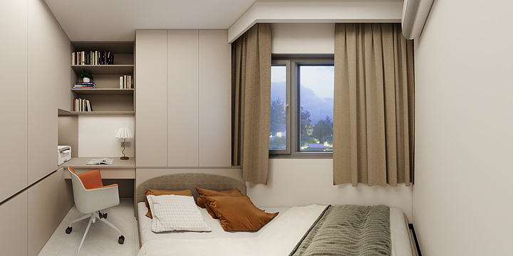 豪顺装饰蔡辉-龙河佳苑-装修设计方案