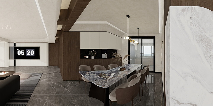 --在路上---民生雅兰苑122㎡-装修设计方案