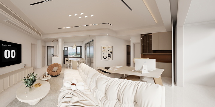 乐之居-設計-温馨奶油风  JDQ88322G  和顺印山樾  杨飞龙-装修设计方案