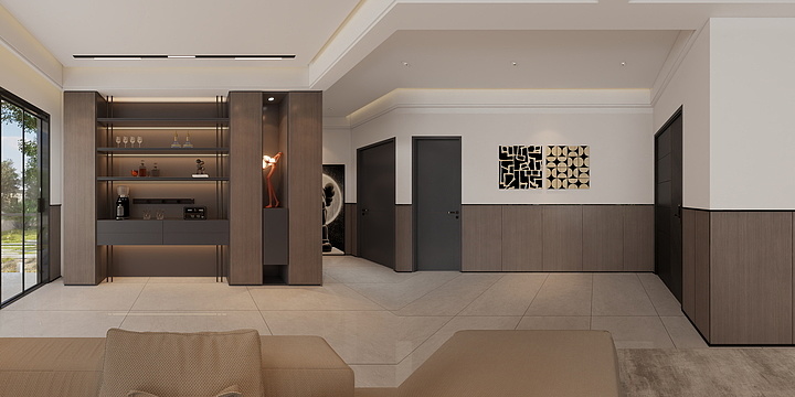 A9鸿誉全案设计师@唐志明-姚总别墅雅居-装修设计方案