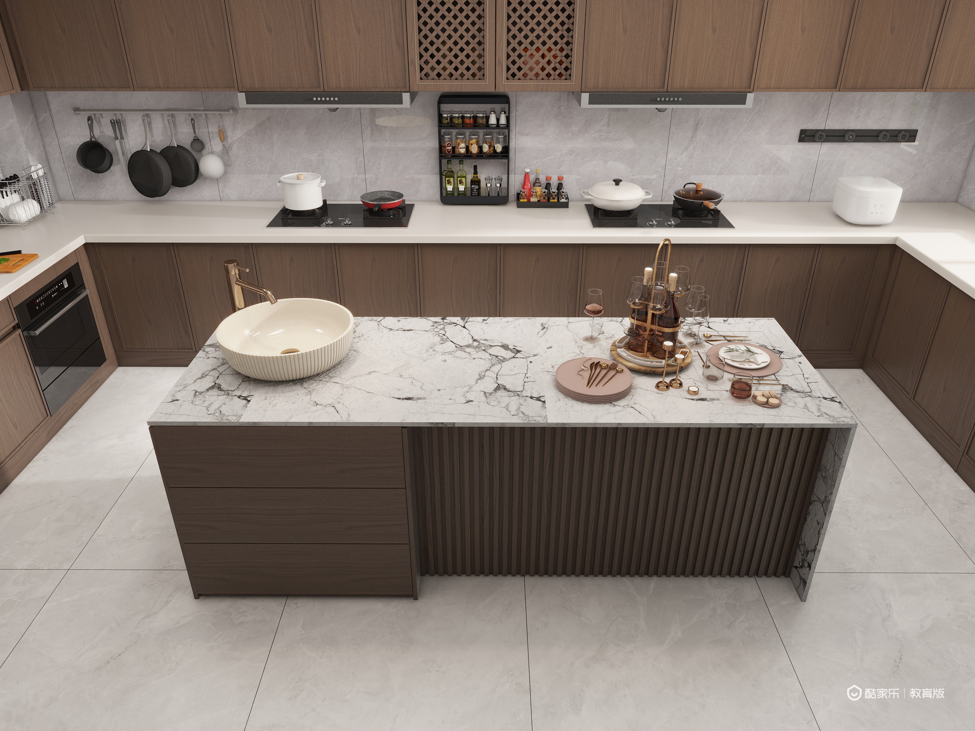 萌哩看海-283㎡2室-装修设计方案