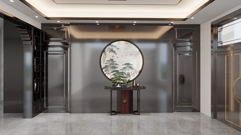 笑问粥可温-白王庄新中式三层别墅-副本-装修设计方案