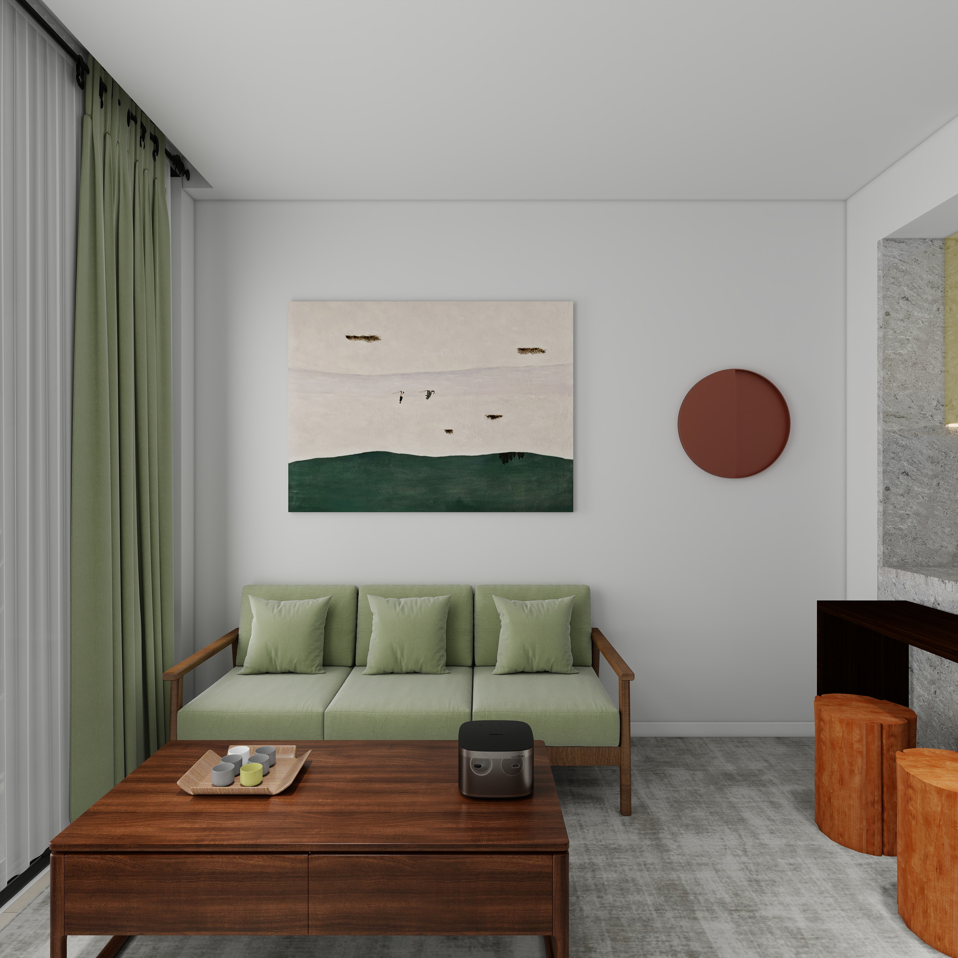 marcoJ-Bryan九号公馆现代简约68㎡1室-装修设计方案