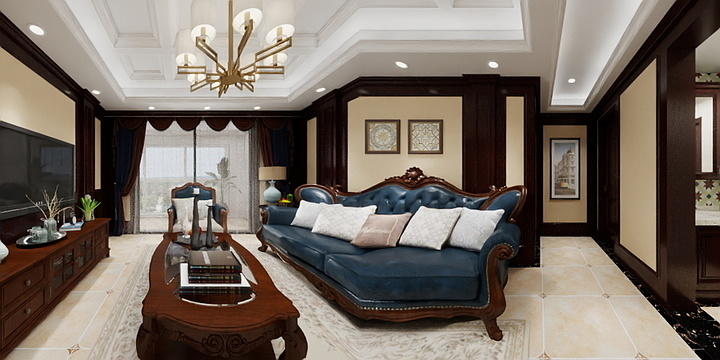 三室二厅一书房-定制专业等级考核户型-副本-副本1-装修设计方案