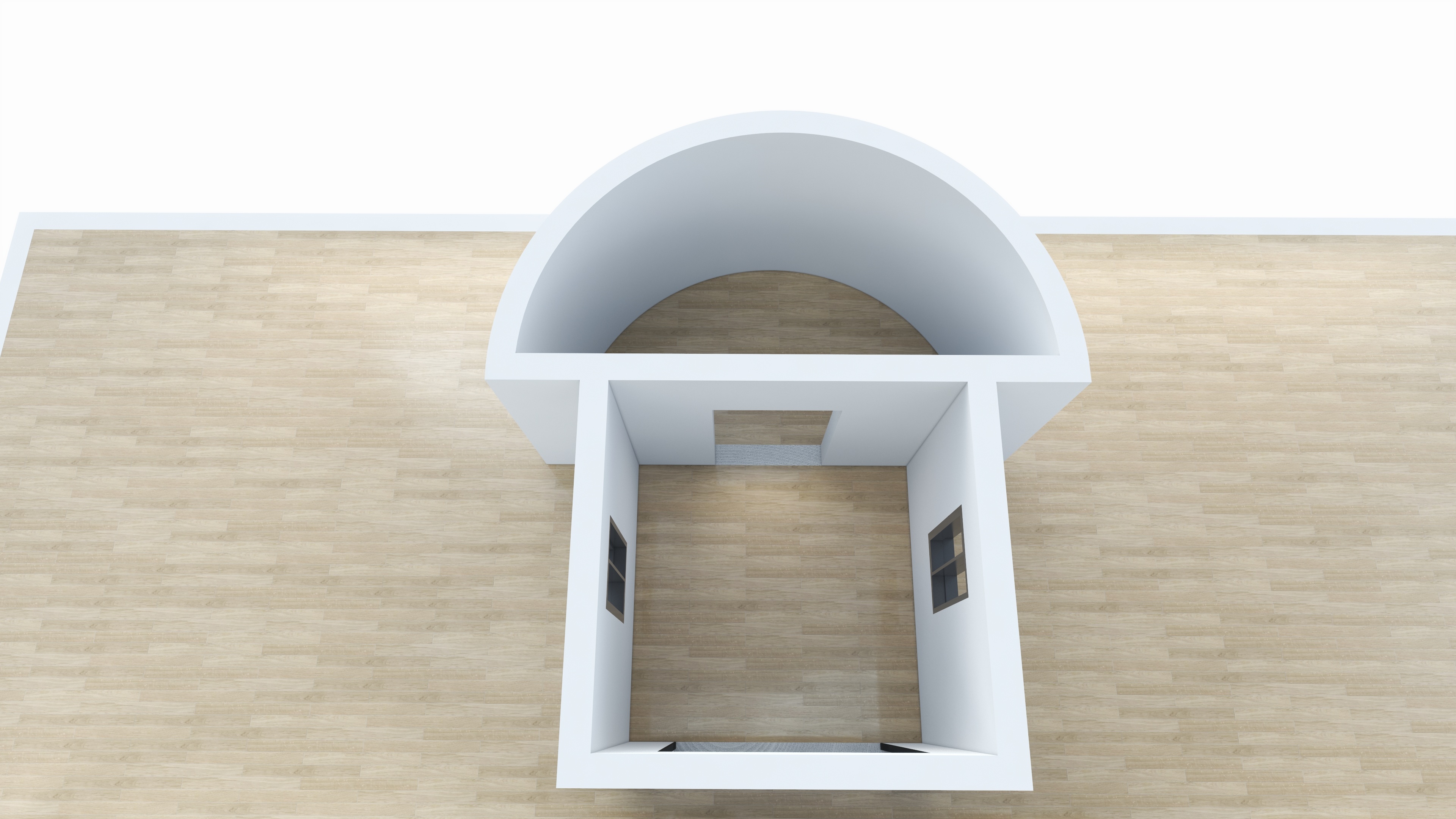 小勐拉辉煌装饰-中级实操考核户型-装修设计方案