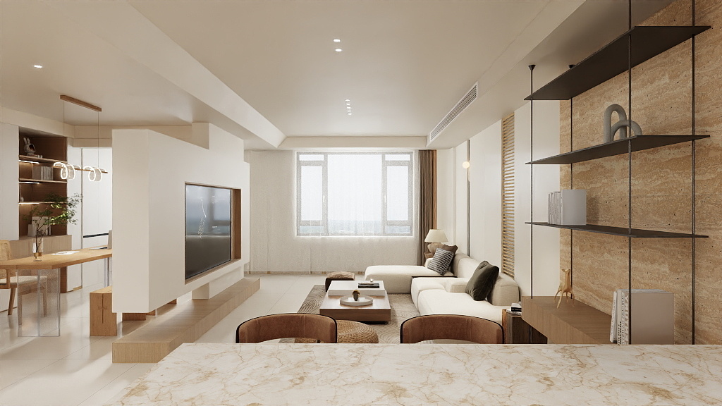 满诚设计刘国顺-中欧、金茂墅-沙发中-餐厅吊顶-副本-装修设计方案