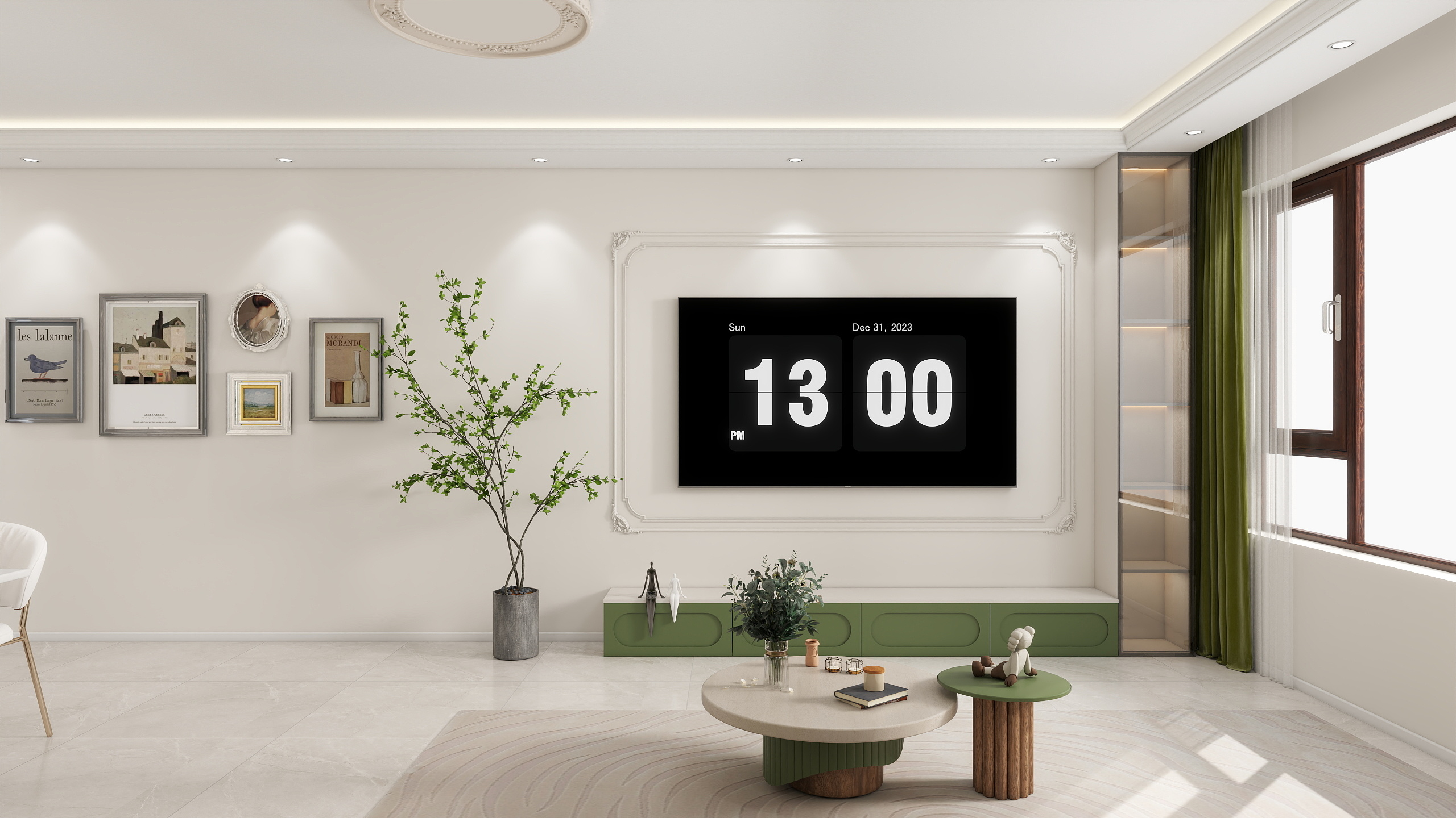 喜巢装饰公司-松江序96㎡法式-装修设计方案