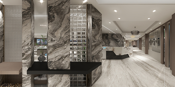 室内设计师飘然-办公更改-装修设计方案