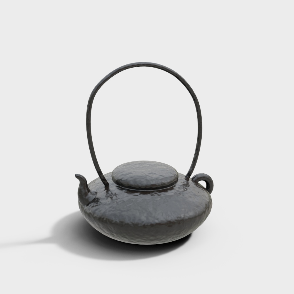 现代茶室茶壶