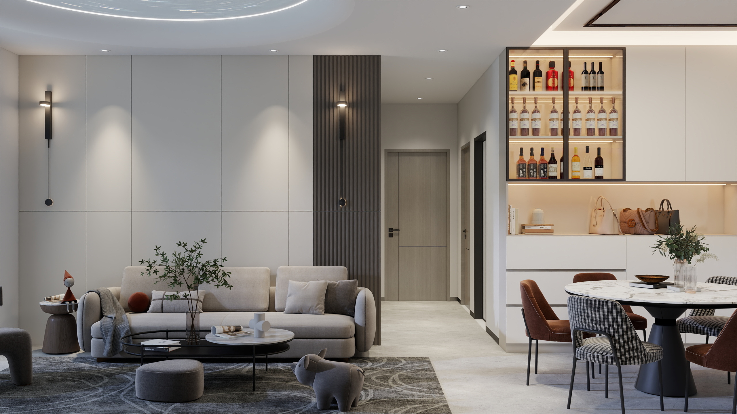 利州区-法狮龙-邦泰花园城84平-装修设计方案